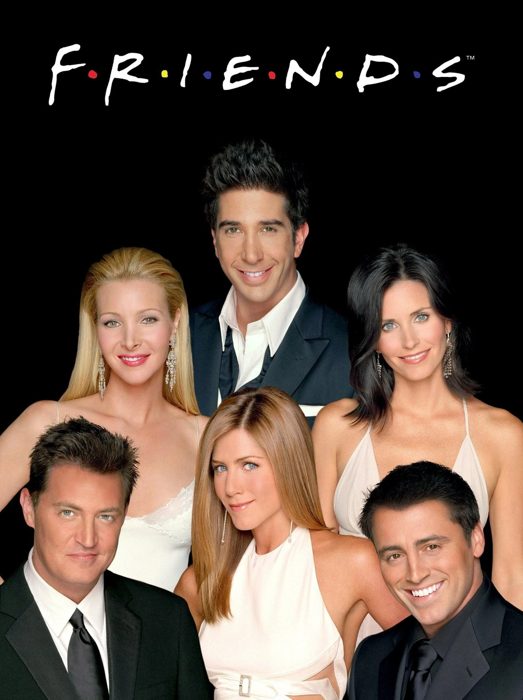 Friends title art